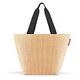 REISENTHEL Shopper M, Raffia Black