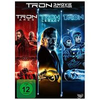 Tron 3-Movie-Collection (DVD, 2026, D.Warner / J.Bridges)