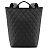 REISENTHEL Shopper-Backpack, Rhombus Black