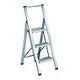 TECHNOCRAFT Aluminum Folding Ladder SLIMSTEP, 3 Steps (707316)