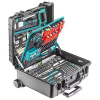 TECHNOCRAFT PP Tool Case PRO TROLLEY, 213 Pcs. (107585)