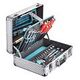 TECHNOCRAFT Alu-Werkzeugkoffer PRO BOX, 127-tlg. (663285)