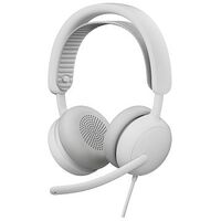 LOGITECH Zone Wired 2, Grey / White (981-001621)