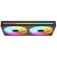 COUGAR Unity 240 ARGB, 2x 120 mm, Black (CF-UN240FB-RGB)