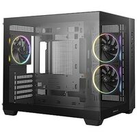 DEEPCOOL CG330 3F Window, Black (R-CG330-BKNGM3-G)