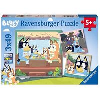 Blueys Abenteuer - 3x 49 Teile (Ravensburger)