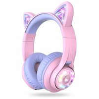 ICLEVER Cat Ear Bluetooth Kopfhörer BTH13, Light Purple