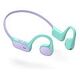 ICLEVER Kids Bluetooth Air Conduction Kopfhörer OWS01, Violett / Grün