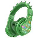 ICLEVER Kids Bluetooth Headphones BTH12, Dinosaur