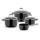 WMF Fusiontec Essential Pro Cookset, 4-piece, Black (520795290)