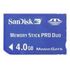 SANDISK Memory Stick PRO Duo 4.0GB (SDMSPD-4096)