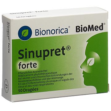 SINUPRET forte, 50 Coated Tablets from CHF 19.59 at Toppreise.ch