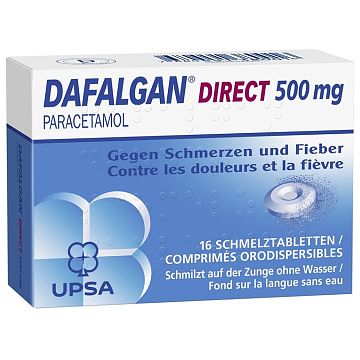 DAFALGAN Direct, 16 Schmelztabletten ab CHF 14.14 bei Toppreise.ch