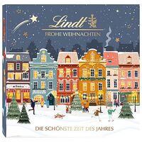 LINDT Winter Village Edition Assorted Chocolates Gift Box, 215 g from ...