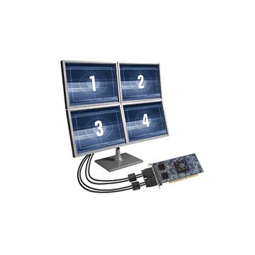 MATROX QID-P256PRO, Parhelia-LX, 256MB DDR, PCI-Express